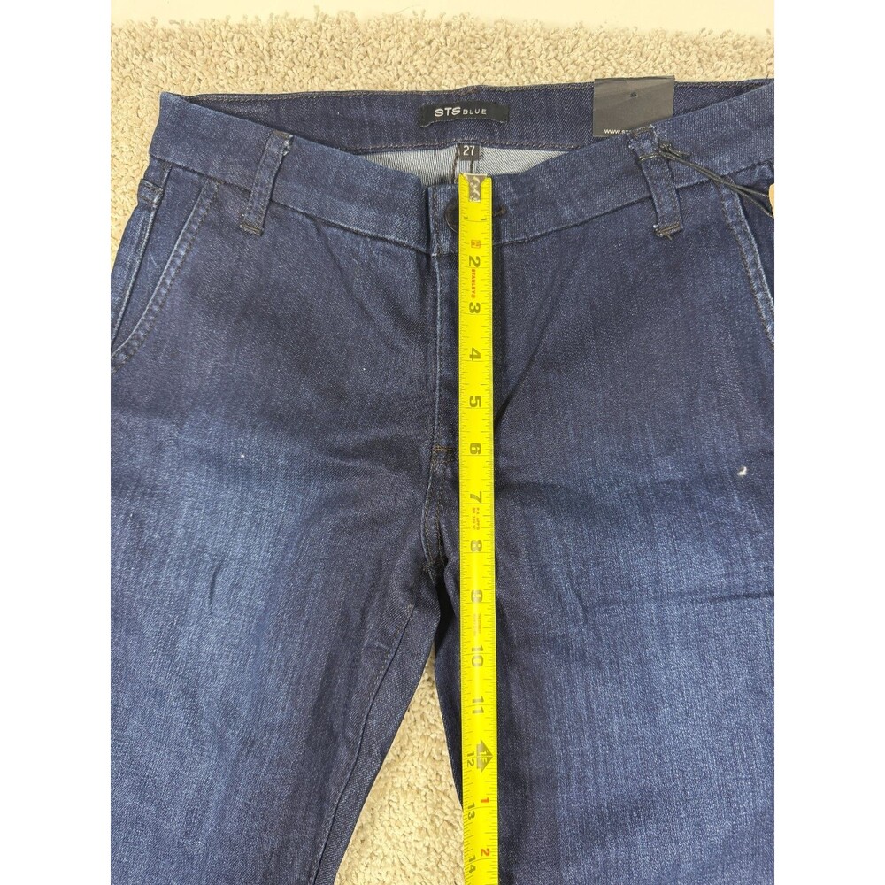 STS Blue Women's Bootcut Stretch Jeans Dark Wash Size 27 Mid Rise NWT - Picture 3 of 12